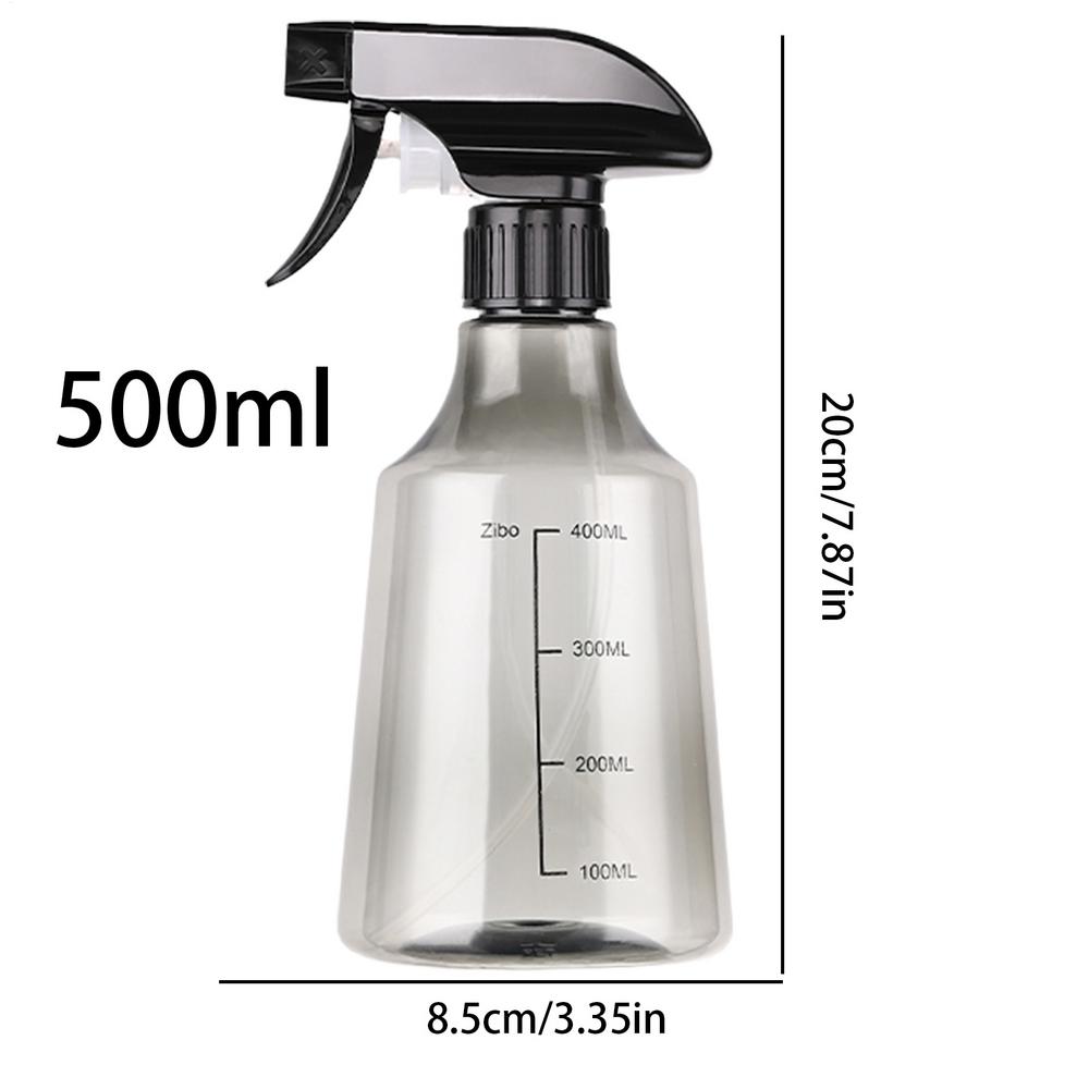 Empty Spray Bottles Pet Care Water Spray Bottle Refillable 500ml Plant Care Sprayer With Adjustable Nozzle For Hair Styling