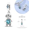 New Graffiti Butterfly Charm 925 Silver Glow Firefly Travel Love Heart Cat Clip Beads Fit Bracelet Necklace DIY Jewelry