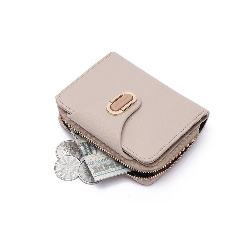 

Women s Short Style Solid Color Zipper Buckle Niche Women s Handbag верблюд