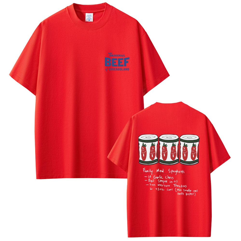 The Bear TV Show Tshirts The Original Beef of Chicagoland Funny Meme T Shirt Summer Unisex Women Casual Cotton Vintage T Shirts