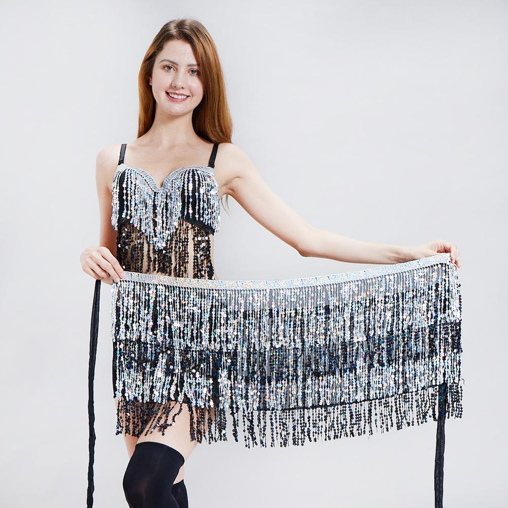 Halloween Belly Dance Costume Set Indian Costume Latin Dance Dress Chaozhou Chiffon Dance Costume