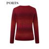 PORTS Women's Autumn/Winter Knitted Turtleneck Sweater
