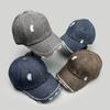 Broken Style Solid Distress Baseball Hats New Men Women Sunshade Personal Versatile Gold Stamping Ins Fashion Street Peaked Caps