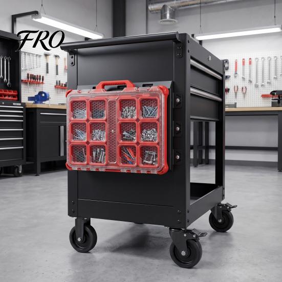 Mounting Plate for Packout Toolbox 2Pcs Plates Milwaukee 48-22-8486, Metal Base Toolboxes, 100 Floor Mount Accessories Lbs Load Capacity, Compatible