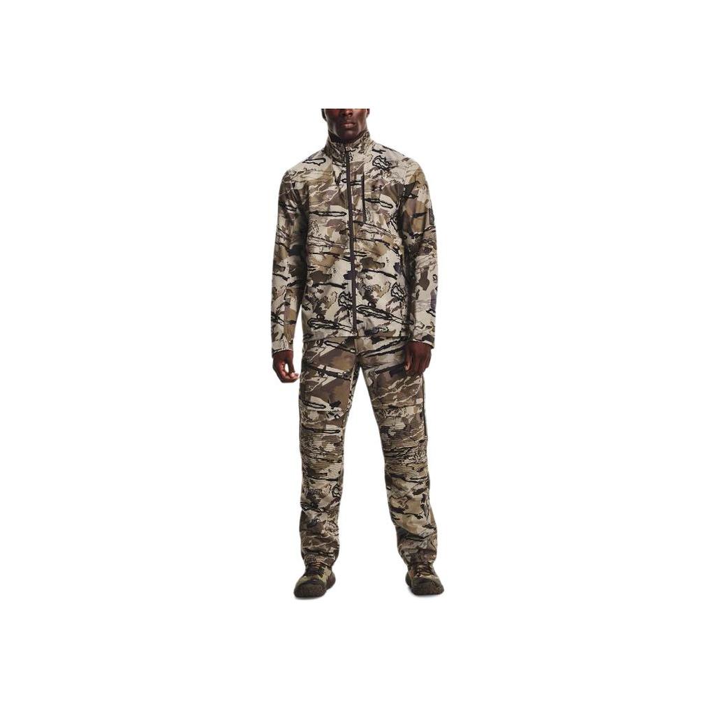 Under Armour Camouflage Stand Collar Sports Jacket Men Jackets Multicolor 1365607-999