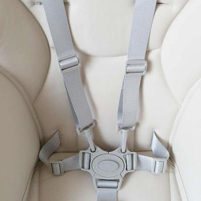 Cintura per Sedia da Pranzo per Bambino Design a Croce Imbracatura a 5 Punti per Bambino Sedia Alta Cinture di Sicurezza Cinture di Sicurezza per Passeggini Seggiolini Auto