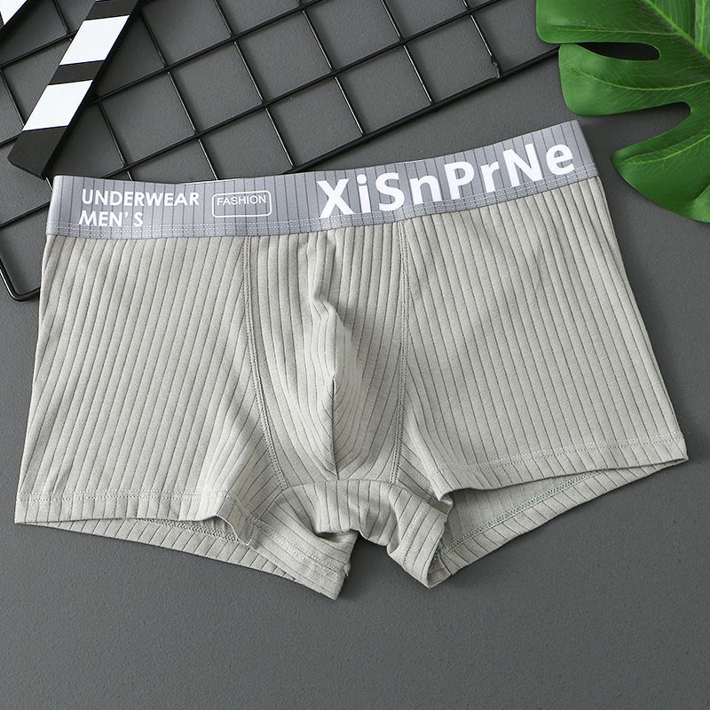 Men's Underwear Men's Cotton Boxer Shorts Men's Shorts Students' Comfortable Korean Version Short Underwear