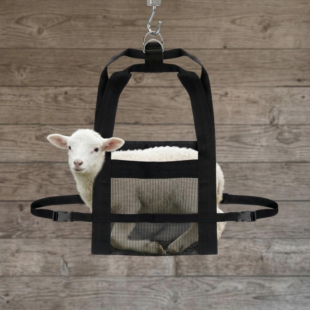 Nylon Webbing Animal Weighing Sling Adjustable Straps Livestock Weighing Equipment  Pet