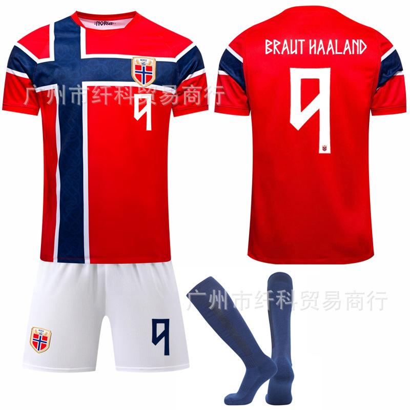 2026 Meijiamo No. 9 Harland Football Jersey 10 Erdgaard Norway Home World Cup New Red Jersey