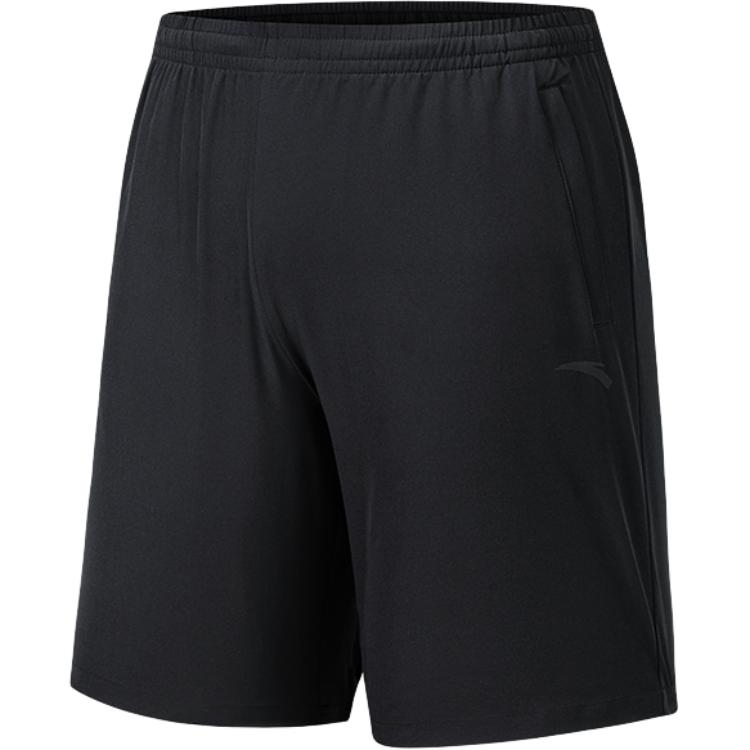 

Anta Training Series Solid Color Mid Waist Elastic Versatile Breathable Five Point Casual Shorts Men shorts 152537515-2 M