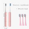 3 ks Náhradní kartáčková hlava Elektrický zubní kartáček Měkké štětiny IPX7 Vodotěsný Péče o ústní dutinu Automaticky vibruje Rodinný Pár Zubní kartáček