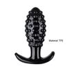 Anal Plug Ergonomic Fast Adaptation TPE Sexual Stimulation Anal Dildo Sex Toy