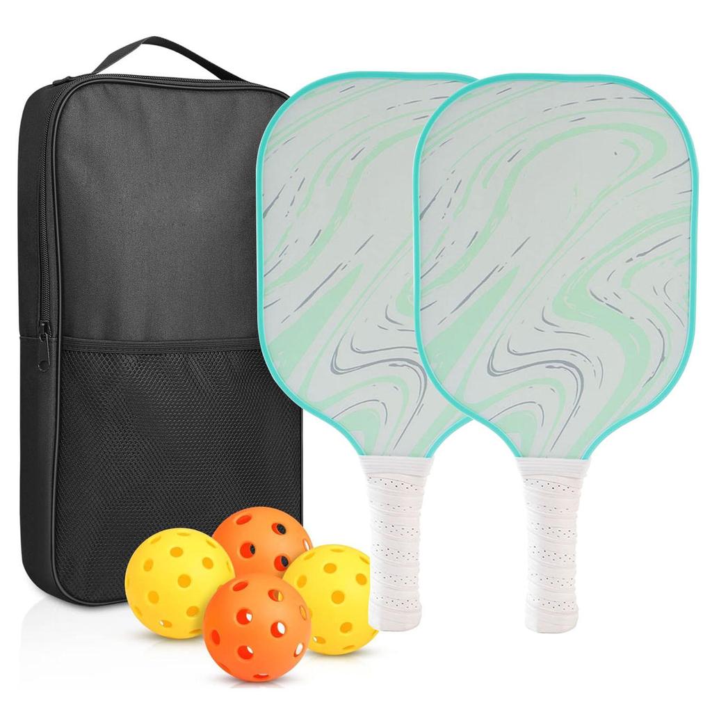Pickleball-Schläger aus Kohlefaser-Wabenstruktur für Outdoor-Sportarten