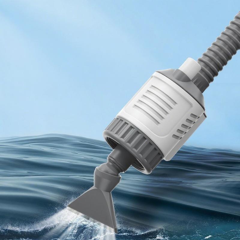 Aquarium Water Change Pump Electric Fish Tank Cleaning Tool Vacuum Water Changer Gravel Cleaner Siphon Filter Pump 30W 220v