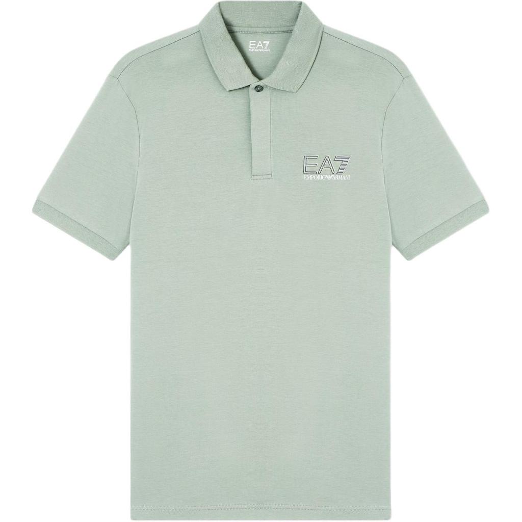 Emporio Armani Ea7 Solid Cotton Short Sleeve Polo Shirt Men tops 7M001311-AF10373-U7243
