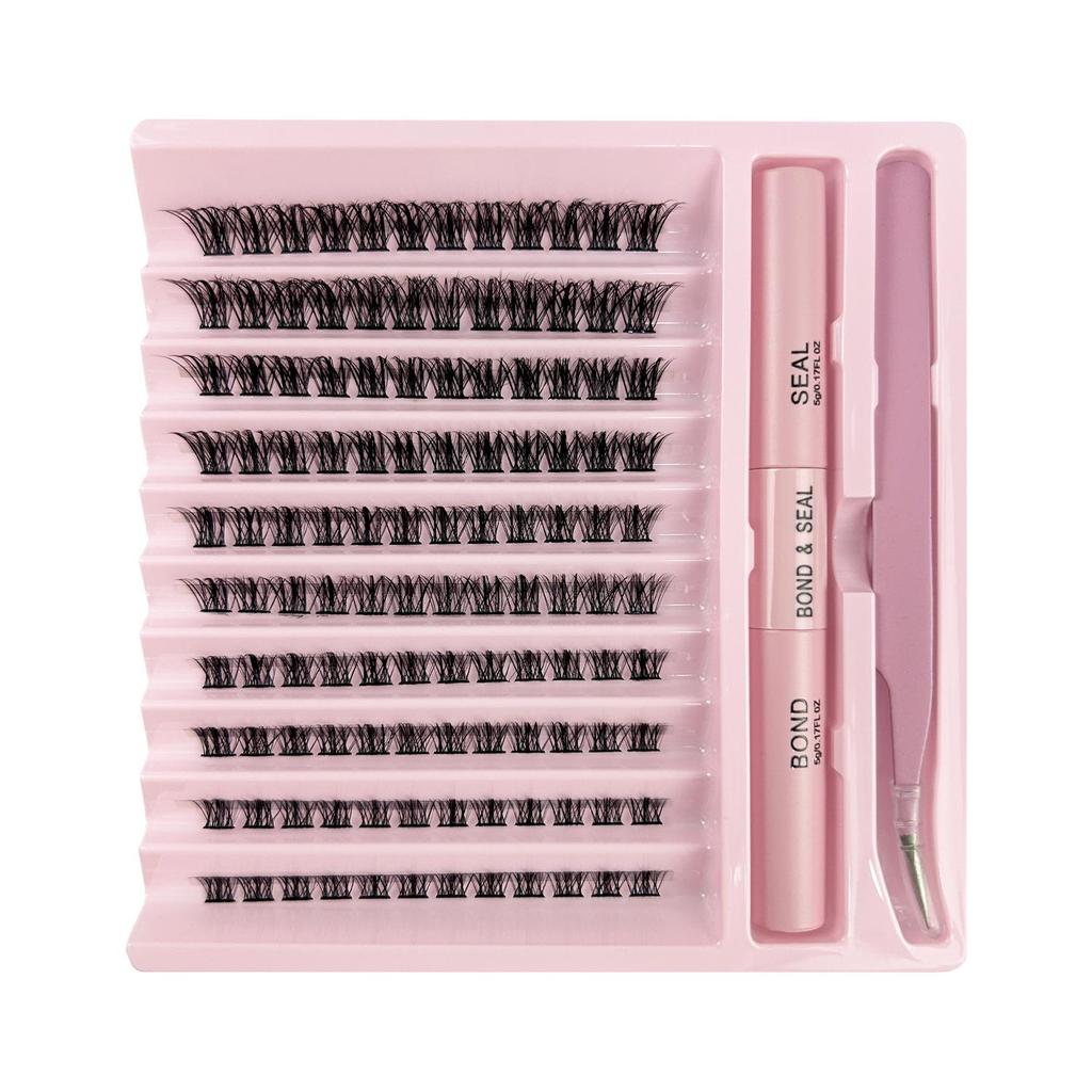 New Hot-Selling Segment Cluster False Eyelashes for Self-Grafting - Large Capacity for European and American Markets.