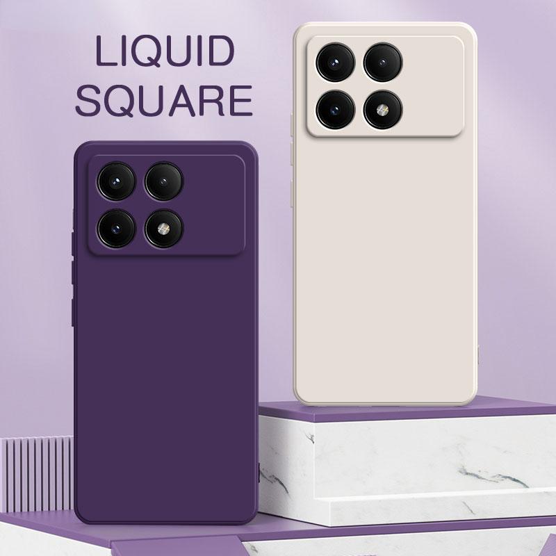 

Оригинальный жидкий силиконовый чехол для Xiaomi POCO X6 Pro POCOX6 X6Pro 5G глобальная версия мягкие чехлы для мобильных телефонов
