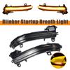 Black LED Dynamic Turn Signal Light Side Mirror Flashing Light for BMW 1 2 3 4 X1 M Series F20 F30 F31 F32 F33 F34 F36 E84 i3