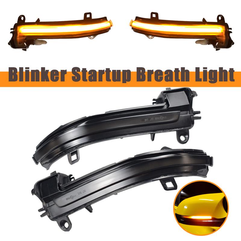 Black LED Dynamic Turn Signal Light Side Mirror Flashing Light for BMW 1 2 3 4 X1 M Series F20 F30 F31 F32 F33 F34 F36 E84 i3