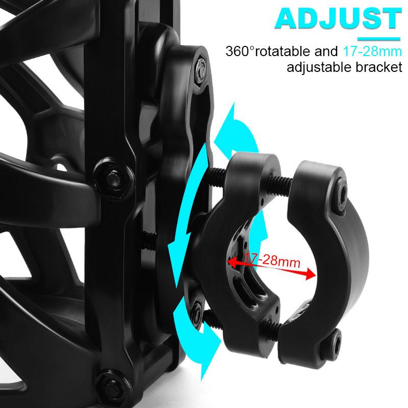 Suport rotativ pentru băuturi pentru motocicletă, suport pentru pahar cu apă, sticlă, ciclism, bicicletă, bicicletă montană, biciclete de șosea, suport pentru pahar cu băuturi, sticlă pentru băuturi