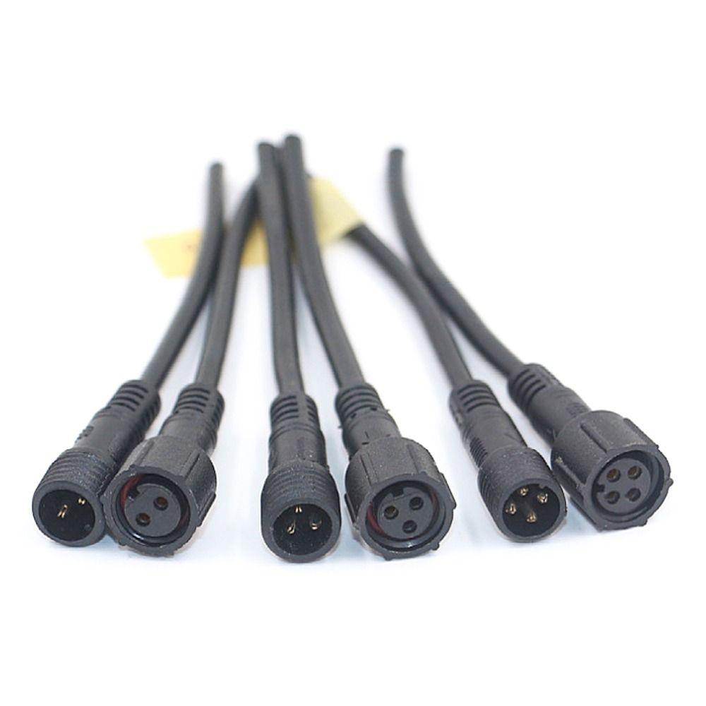 3Pin 4Pin Display Pin 2Pin3Pin4Pin Cable Waterproof Connector Line Optional Cable Base Connector