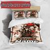 3pcs Duvet Cover Set (1*Duvet Cover + 2*Pillowcase, Without Core), Custom Name How to Train Your Dragon Pattern Bedding Set, Home Bedroom Decor Gift