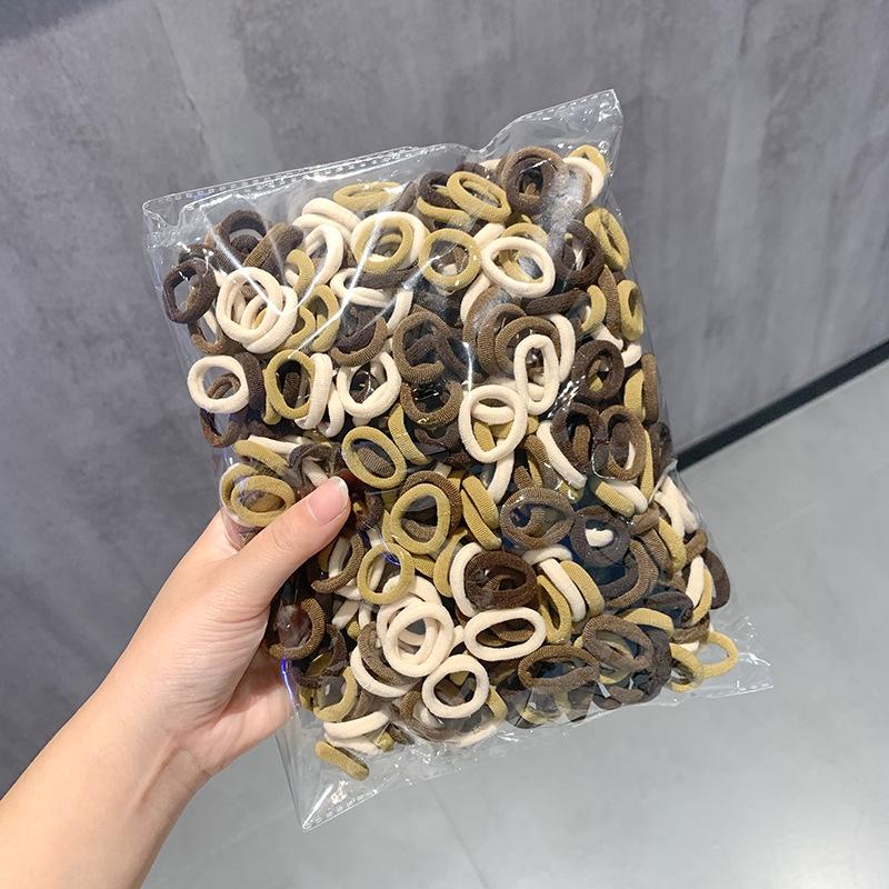 Elastic Hair Tie for Children and Women - Soft, Hair-Friendly Rubber Bands for Little Girls and Babies