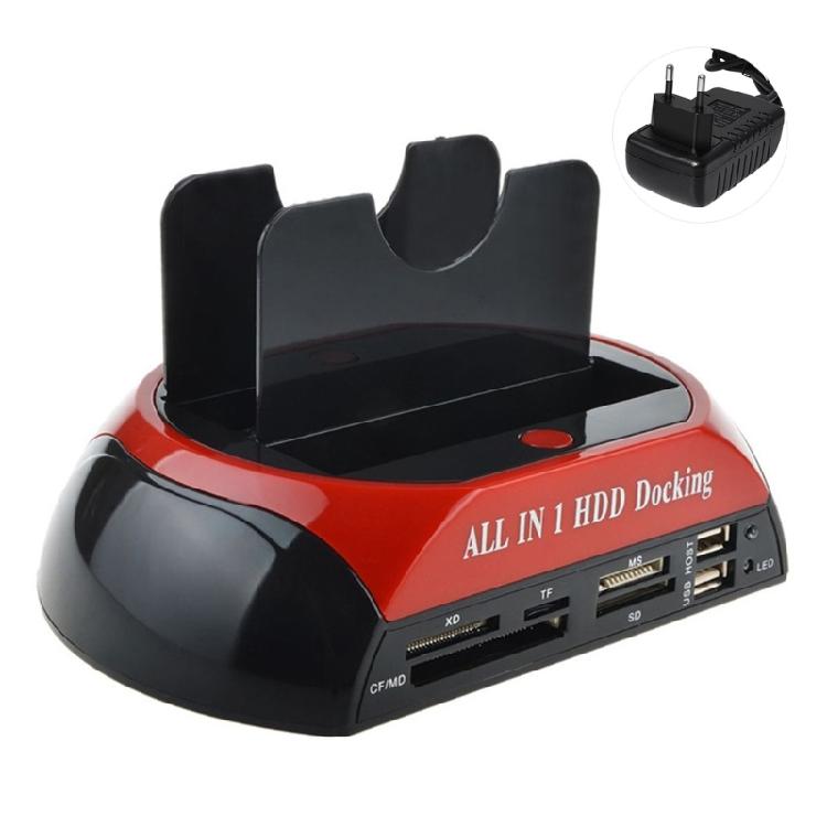 

Hard Drive Docking Station USB Type C to 2.5 3.5in SATA IDE Dual Slots External