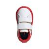 Adidas Disney X  Grand Court Synthetic Leather Comfortable Casual Soft Minimalist Low-Top Walking Shoes Baby Shoes Cloud-White Black JQ8070
