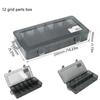 Screw Packaging Suitcase Adjustable Component Case Tool Storage Box Parts Box Organizer Box