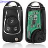 Jingyuqin 315/433mhz Upravený obal kľúča od auta Pre Chevrolet Cruze Pre Buick Pre VAUXHALL OPEL Insignia Astra J Zafira C 2