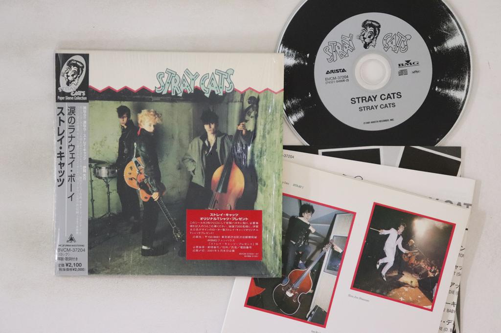 CD STRAY CATS - Stray Cats BVCM37204 BMG 2001 Japan Obi Rock Used