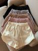 Women's High Waist Waffle Shorts - Summer Casual and Loose Fit Fitness Pants
