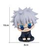 Anime Cute Fushiguro Toji Jujutsu Kaisen Figure Gojo Satoru Action Figure Q Version Doll Geto Suguru Statue 10Cm Pvc Model Toys