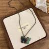 Multi Layer Butterfly Necklace Bohemia Women Neck Chain Ethnic Style Vintage Necklace  Women