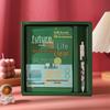 Golden Motivation Notebook Set: School Diary & Planner for Junior High Entrance Exam - Perfect Prize Gift