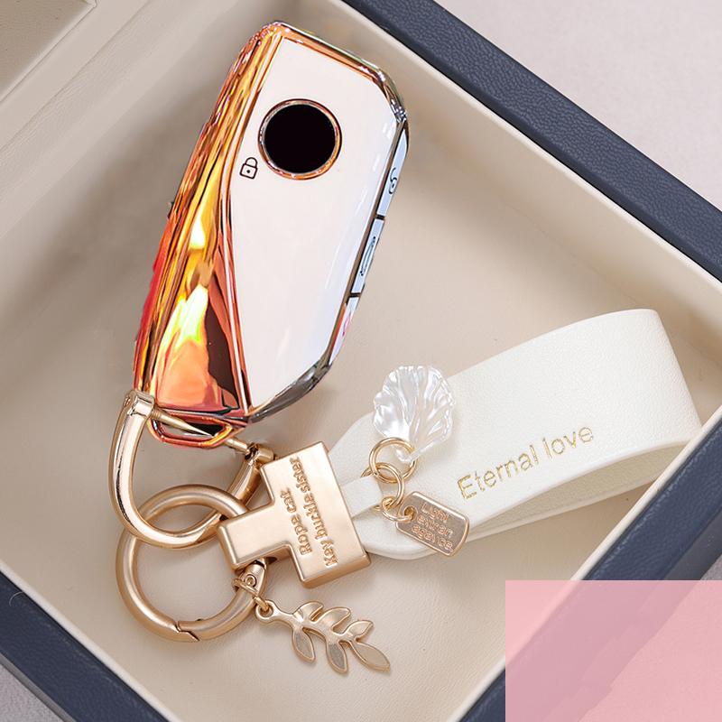 

Fashion Tpu Car Key Case Cover Shell Fob For Bmw I7 X7 G07 Lci Ix I20 X1 U11 7 Series G70 G09 Xm U06 G81 M3 Protector Keyle