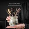 Yuanhe Ru Kiln Six Gentlemen Tea Set