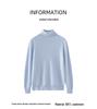 100% Cashmere Women's High Neck Solid Color Loose Fit Sweater for Autumn/Winter