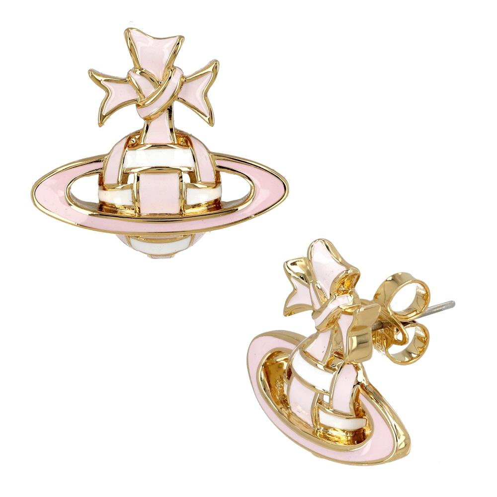 

Vivienne Westwood Ribbon Bas Relief Earrings 62010366 02r882 62010366 02R882