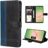 Protective Case - BOOLING - Samsung Galaxy A56 5G - Synthetic Leather - Shockproof - Two-tone
