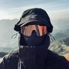 Cyberpunk Style Oversized Windproof Goggles Suitable for Outdoor Sports Such As Skiing, Cycling, and Hiking