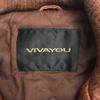 VIVAYOU Leder Bikerjacke Damen M Braun Oberbekleidung(GEBRAUCHT)