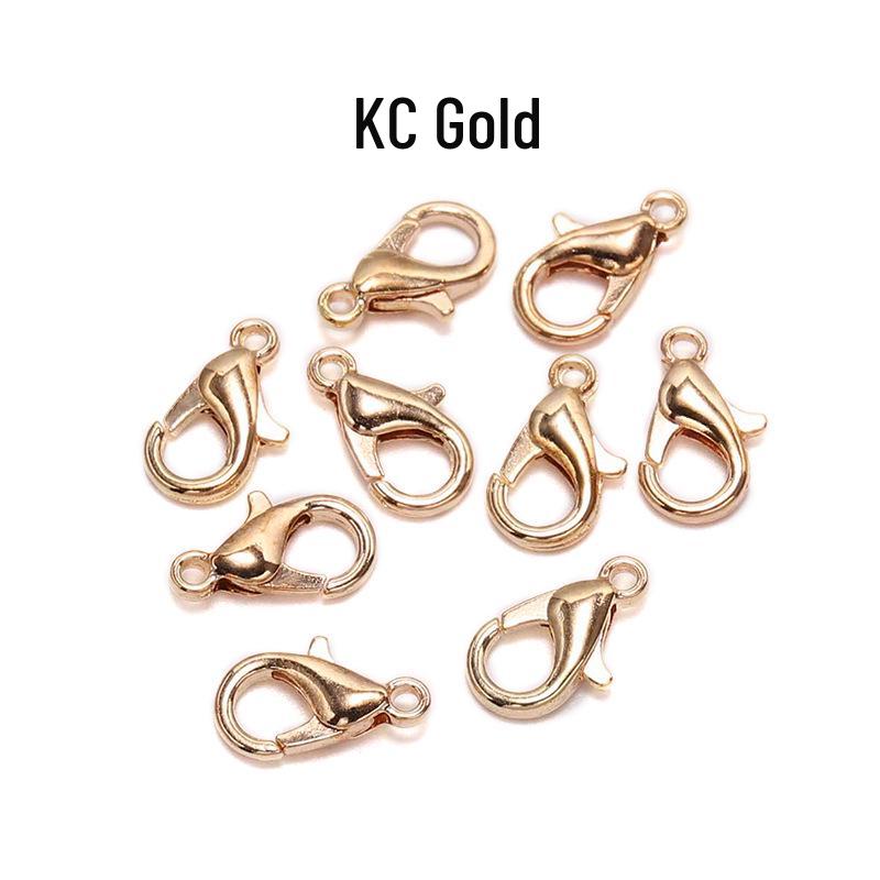 Gör-det-själv Handgjort Legerings Hummerlås Set: Armband, Halsband, Nyckelringskopplingar - 50-pack