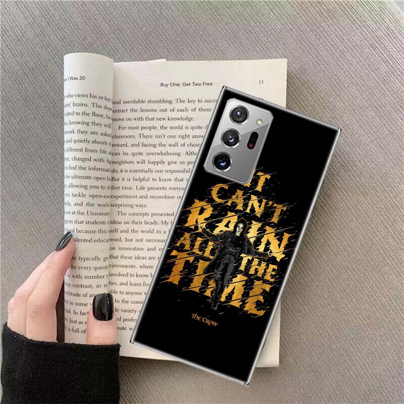 Movie THE C-CROW Phone Case for Samsung A17 A37 A57 A54 A14 A24 A34 A07 A04S A02S A12 A22 A32 A52S A16 A26 A36 A56 A72 Galaxy No
