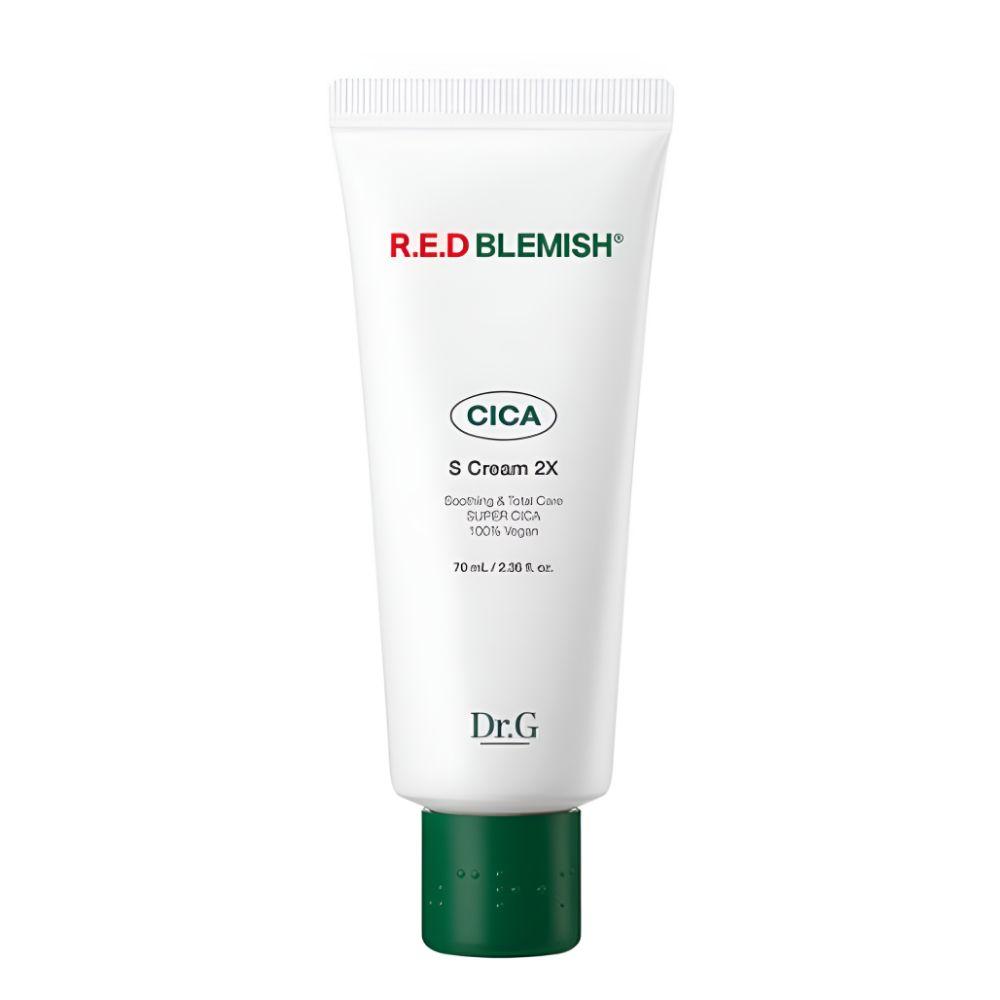 Dr.G Red Blemish Cica S Cream 2X Intensive Soothing Moisturizer for Sensitive Skin 70ml