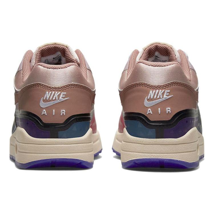 New Nike Air Max 1 Premium Plum Fog Fossil Rose Women's DV2301-501