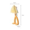 Triangular gap brush toilet floor brush Household bathroom Showerhead hole brush Kitchen hard bristle cleaning brush