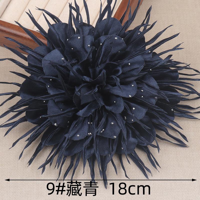 

Тканевая брошь 13 см One size