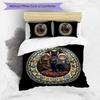 Glass Cat Fantasy Pattern Bedding,Quilt Set Quilt Cover Pillowcase Home Birthday Gift (1*duvet cover+2*pillowcase,without core)